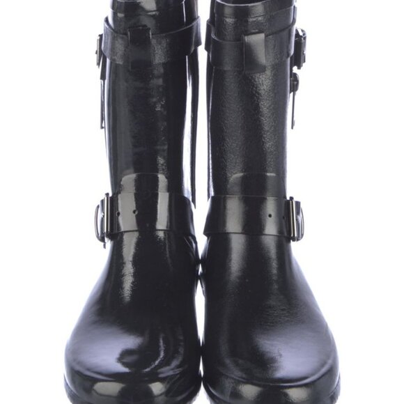 Burberry House Check Pattern Rubber Rain Boots Size: US6, IT36 - Picture 2 of 3